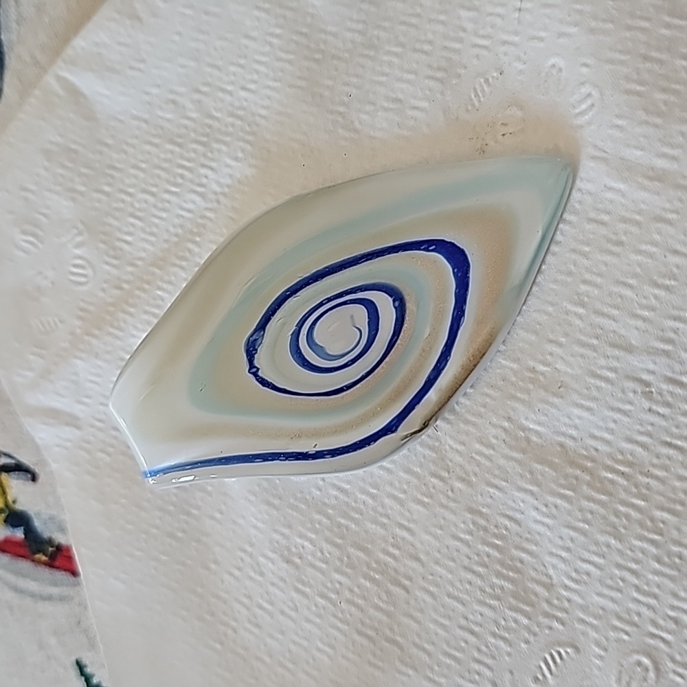 Spoon spiral chain pendant